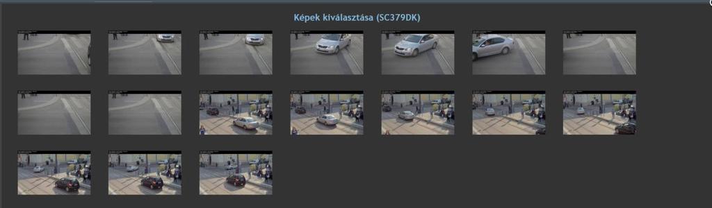 A fenti felületen a Képek kiválasztása gombra kattintva megjelennek a kiválasztható fotók.