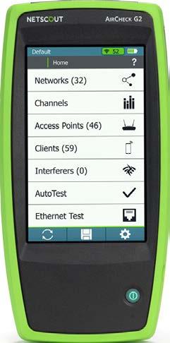 AirCheck G2 WiFi teszter AirCheck G2 jellemzése 802.