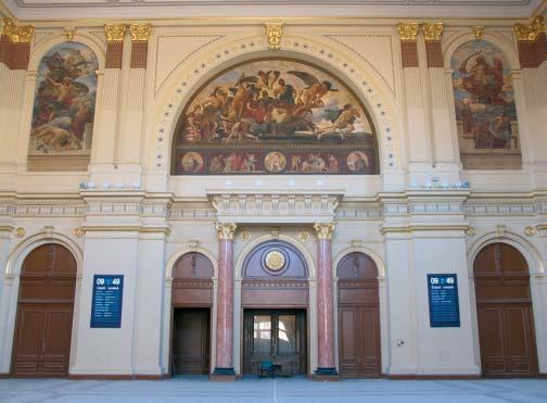 BUDAPEST KELETI PU. LOTZ TEREM VIZUÁLIS UTASTÁJÉKOZTATÓ KELETI PU.