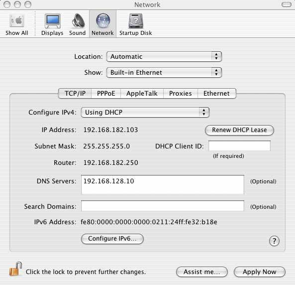 Kattintson a képernyő bal felső sarkában lévő Apple ikonra. 2. Kattintson a System Preferences (Rendszerbeállítások) > Network (Hálózat) > Configure... (Konfigurálás ) elemre. 3.