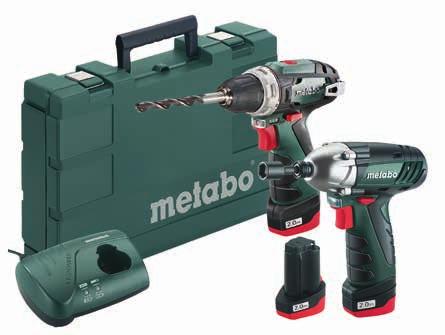 Li-Power akkuegység, LC 40 töltő, műanyag hordtáska PowerMaxx BS