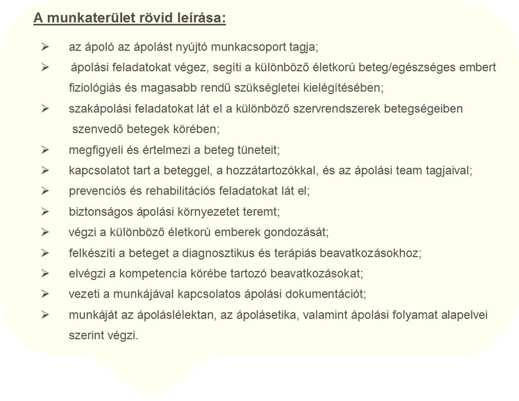 Nappali tagozatos képzés / érettségizetteknek / 55 723 01 ÁPOLÓ Szakképesítés-ráépülés megnevezése: Ápoló A szakképesítés-ráépülés azonosító száma: 55 723 01 Képzési forma: iskola rendszerű, nappali