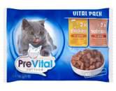 állateledel prevital MACSKAELEDEL 4x100 g