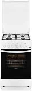 Nagy választék kalandból Candy CFM 14502W alulfagyasztós hĳtēszekrény Zanussi ZCK552G1WA kombinált tĳzhely 115 l hĳtē/50 l fagyasztó, méret: 143x50x58 cm, fehér méret: 85,5x50x60 cm, 4