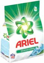 PERSIL MOSÓPOR többféle, 40 mosáshoz, 2,8 kg MOSÓGÉL többféle, 40 mosáshoz, 2-2,92 l MOSÓKAPSZULA többféle, 28-30 db 1 db: 1