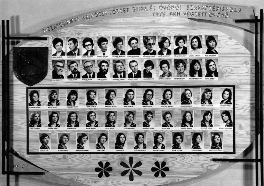 1971-1975 Tablók könyve 1974/75. tanév, IV. C Diákok soronként: 1.
