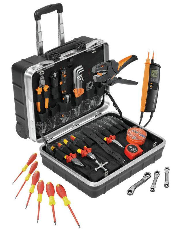 .. 2,5 mm 2 - DIN színkódú 1 db 6 AM 12 9030060000 Csupaszolószerszám UTP és STP adatkábelekhez 0,5 12,5 mm átmérőig 1 db 7 COMBI CHECK 9918860000 Kétpólusú feszültség teszter, LED kijelzővel,
