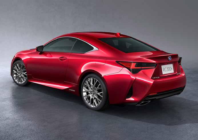 LEXUS RC 300h ELŐZETES FELSZERELTSÉGI LISTA HIVATALOS MÁRKAKERESKEDÉS LEXUS BUDA 1112 Budapest, Budaörsi út 185 195. Telefon: +36 1 2 482 482 www.lexusbuda.