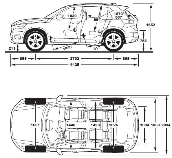 7 VOLVO XC40 MŰSZAKI ADATOK MOTOROK Motortípu T3 T4 AUT T4 AWD AUT T5 AWD AUT D3 / D3 AUT D3 AWD / D3 AWD AUT D4 AWD AUT 3hengere, 12 zelepe, 4hengere, 16 zelepe, 4hengere, 16 zelepe, 4hengere, 16