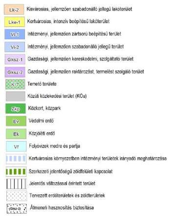 lakóterület (Lk-2) területfelhasználási egységbe jellemzően a 3-4 szintes épületekkel beépült lakóterületek tartoznak. Ezek egyrészt a II.