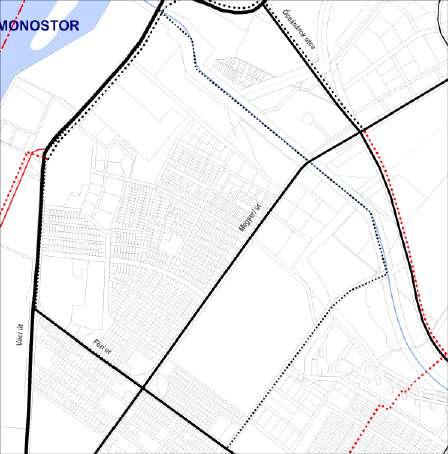 Tervezett erdőterületek és zöldterületek A TSZT 2017 Területfelhasználás c.