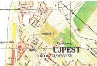 Gróf Károlyi István a 1838-as nagy pesti árvíz után, 1840-ben Új-Megyer néven megalapította a későbbi Újpest községet, ekkor a vizsgált terület még beépítetlen.