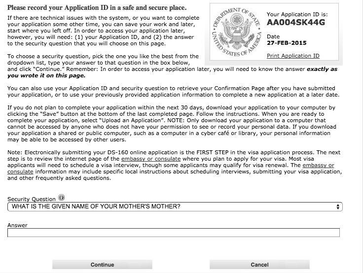 ONNAN TUDOD FOLYTATNI AHOL ABBAHAGYTAD 4. APPLICATION ID ÉS BIZTONSÁGI KÉRDÉS.