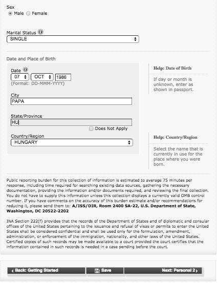 5. PERSONAL INFORMATION 1.