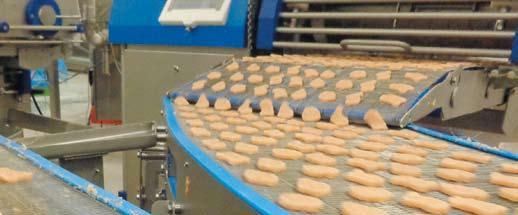 for processing. The largest proportion is made up by coated, formatted poultry meat products.