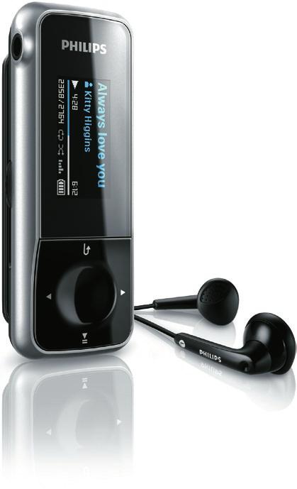 2 Az Ön új Digital Audio Player készüléke A GoGear Mix segítségével lejátszhatja az MP3 fájlokat és a nem védett WMA