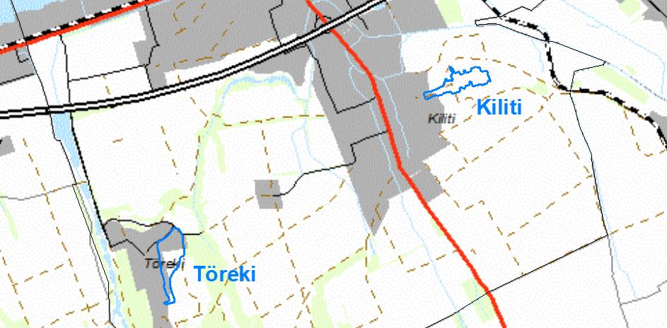 Töreki szőlőhegy területrészeire -2017.