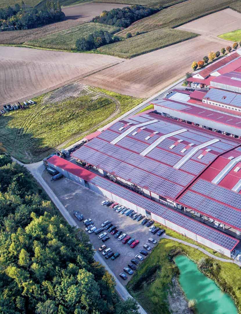 A FLIEGL AGRO-CENTERRŐL Végszerelés - 2700 m 2 Szerelés, végellenőrzés Fejlesztőcsarnok - 1500 m 2 Fejlesztés, üzembe helyezés,
