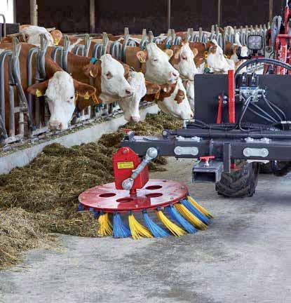 nettó KEBFLI000000 Istálló söprű Euro- és villástargonca-felvevőhöz - poliuretán sörték 1100 mm 420 kg Db.