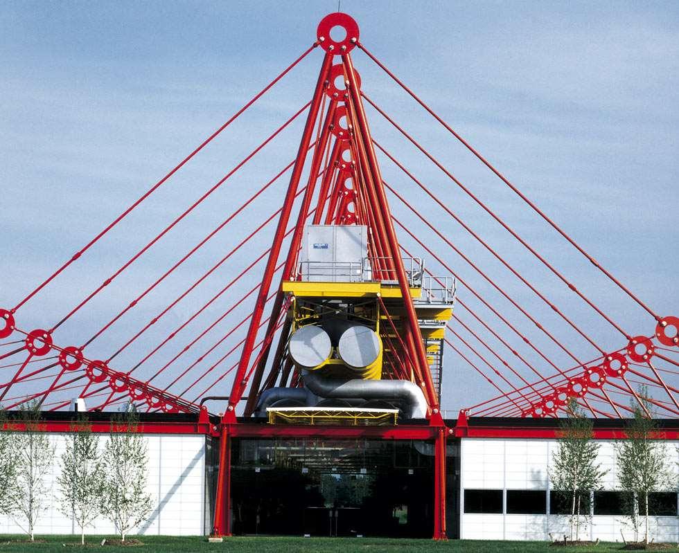 PAT Centre, Princeton, New Jersey, USA, Richard Rogers Partnership,1982-1985 Dobai János
