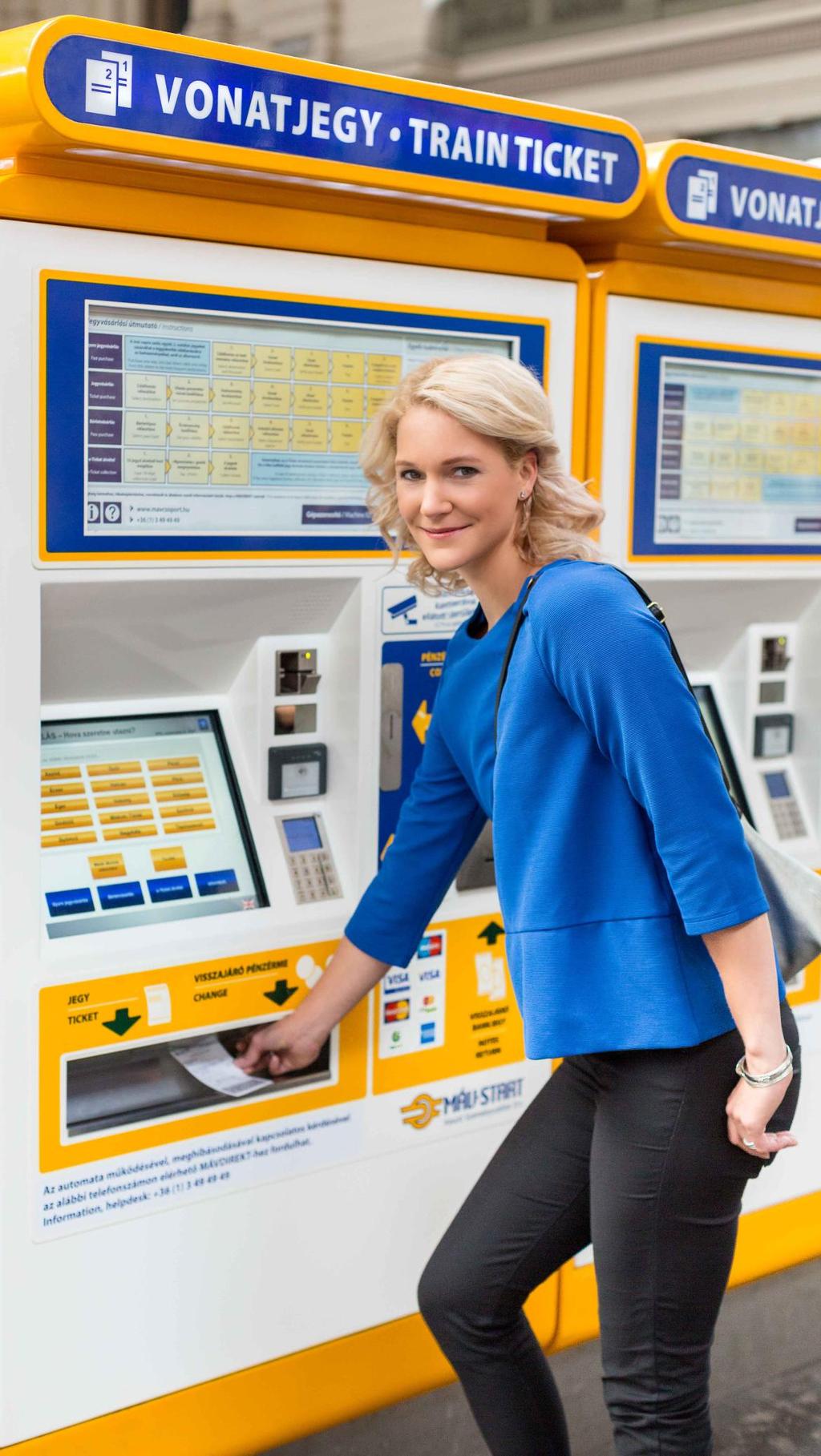 Jegyértékesítő automaták Érvényes 2018.