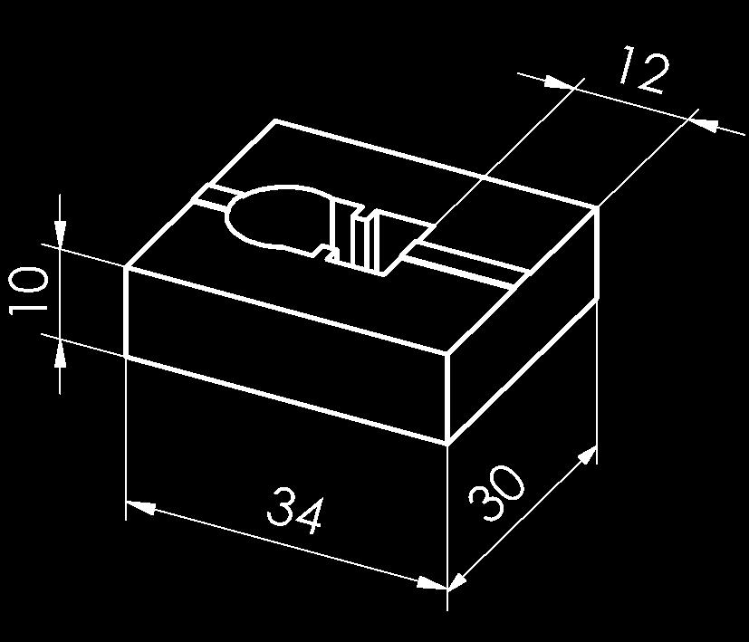 Adapter 5 0808 1012 94, 5180 Ø3,5 átmérőjű adapter (párban) menetes mérőbetétek felfogatásához