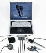 Mitutoyo MeasurLink Mérőműszerenként egy USB vezeték Mérőműszerenként egy USB vezeték és USB-ITPAK szoftver Szoftverre vagy speciális illesztőprogramra nincs szükség Kábelenként (mérőműszerenként)
