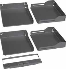 Peka Polc szett Libell Magic Corner Comfort Libell kifordító vasalathoz a polcok alja és oldalai mágnesesek 4 Libell polc keresztmerevítő és távtartó cikkszám Sz x Ma x Mé 103 370 494 polc A/B: