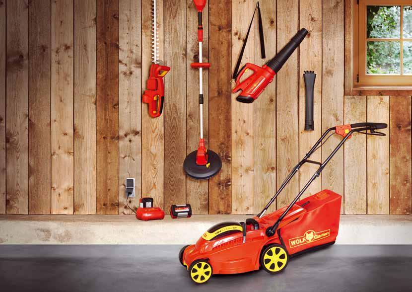 Garantie auf alle LI-ION POWER Wechselakkus* AKKUMULÁTOROS ESZKÖZÖK 72V PROGRAM 72V LI-ION POWER LOMBSZÍVÓ, SÖVÉNYNYÍRÓ ÉS SZEGÉLYNYÍRÓ 72V LI-ION POWER Nagy teljesítmény kábel nélkül ÚJ Optimális
