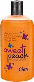 CIEN TUSFÜRDŐ Coco bahama / Sweat peach / Indian fruit ÚJ ÉV, JOBBÁR!