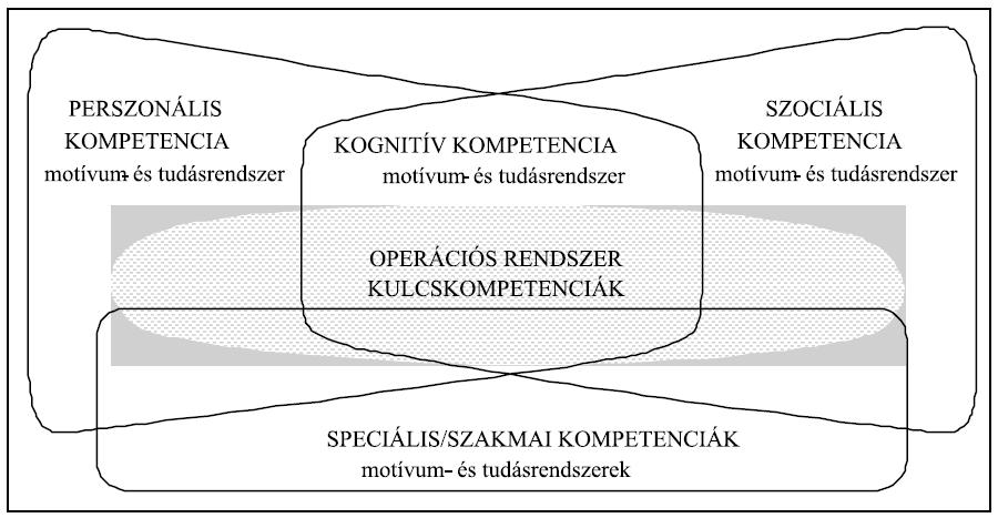 átvezetnek a kompetenciaalapú kritériumorientált, segítő új pedagógiai kultúrához, az előző évtizedek irányzatait összevetve 1995-ben definiálta a kompetencia fogalmát.