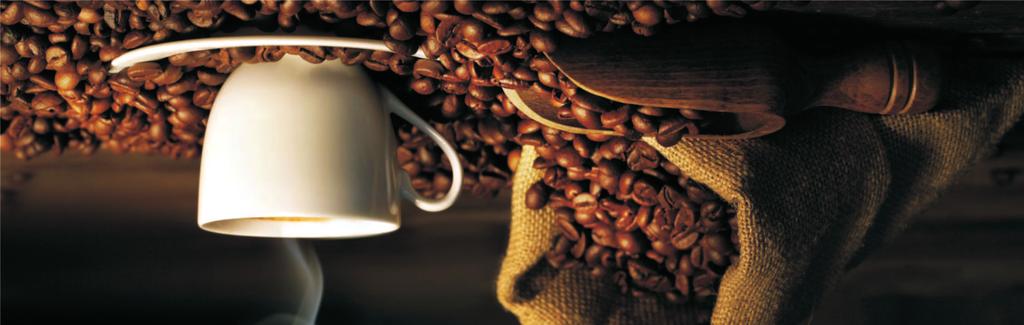 Kávé / Coffee A tökéletesen elkészített kávé egy igen komplex munkafolyamat végterméke. Eszpresszó, ristretto és hosszú kávéinkhoz, 100% Arabica őrölt szemes kávét használjuk.