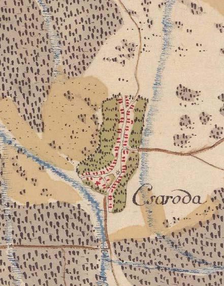 Csaroda - TAK 17 TELEPÜLÉSSZERKEZET 1763-1787 1806-1869 2017 Az Első Katonai Felmérés A Második Katonai Felmérés Műholdkép A településkép legidőtállóbb és egyik legmeghatározóbb eleme a