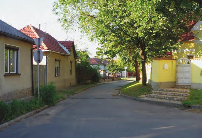 A város külterületének beosztását is az alsó-felsô kategóriákkal írták le. A 17. sz.