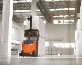 6 TOYOTA MATERIAL HANDLING SOKOLDALÚ MEGOLDÁS VALAMENNYI FELHASZNÁLÁSI TERÜLETRE Az termékcsalád célja a folyamatosan ismétlődő raklapmozgatási feladatok automatizálása.