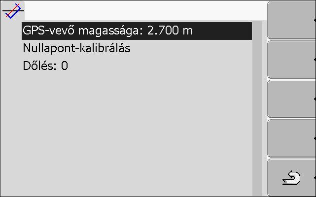 7 A terminál konfigurálása a Service alkalmazásban Külső ledsor aktiválása 4.