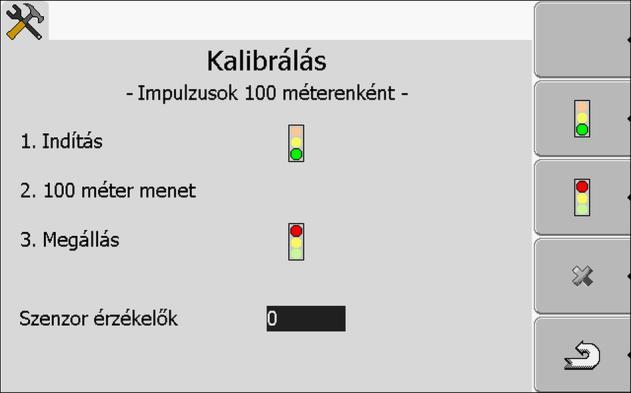 Tractor-ECU alkalmazás Egy járműprofil paramétereinek konfigurálása 8 8.2.