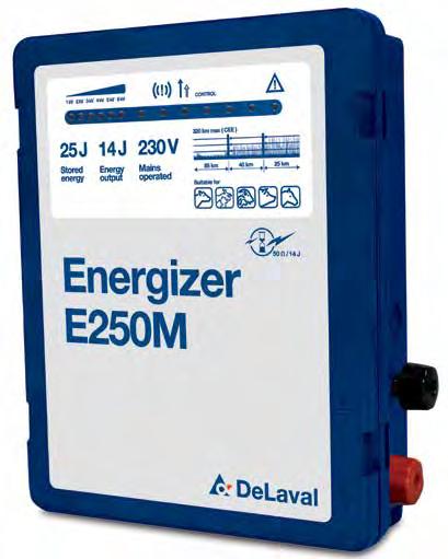 DeLaval hálózati gerjesztők Tárolt energia (J) Max.
