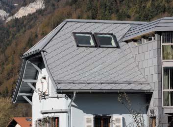 Szabadalmaztatott termék Adeka 24 elem = 2,5 m 2 VMZ Adeka Típus Méretek Súly (kg) 120001218* QUARTZ-ZINC