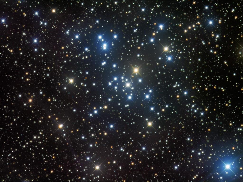 Mélyég számos nyílthalmaz, a legfeltűnőbb: M41: nagy