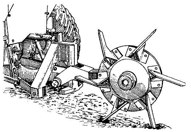 193. ábra Lyukütő Csemeteültető gödörfúrók A csemeteültető gödörfúrók egy-egy ponton fúrt ültetőgödör készítésére alkalmasak.