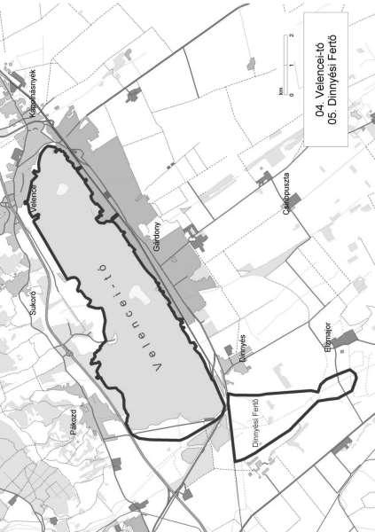 1. térkép: Dinnyési Fertő 1.