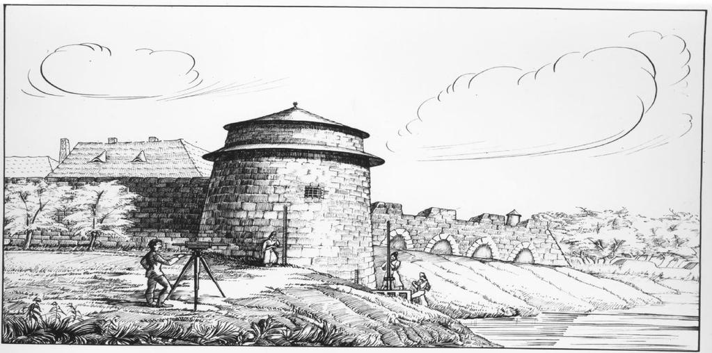 Huszár Mátyás szegedi vízmércéje Létesítés: 1819 tavasza és 1820 karácsonya között. (1820. december szintezési utasítás) Elhelyezés: A szegedi vár déli körbástyáján (ún. vízibástyán).