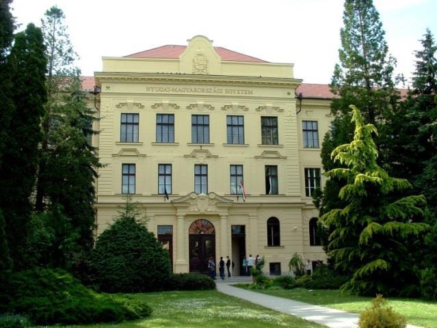 A Nyugat-magyarországi Egyetem A Nyugat-magyarországi Egyetem országos és regionális szerepű, nemzetközileg is jelentős felsőoktatási intézmény, a nyugatmagyarországi régió szellemi, oktatási és