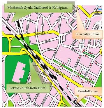 Így jut el hozzánk: Soproni egyetemi diákhotel és kollégium