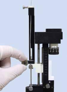 rögzítse az illesztőcsőre a mélységütköző adaptert (1,8 mm). I.