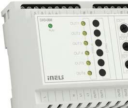 + + 3 DA306M 6csatornás dimmer egység LBC30M csatornás dimmer egység előtétekhez 33 DA306M: 859518817444 DA306M/10V: 8595188174459 Kimenet: Terhelés típusa: busz elkülönítése az összes belső