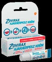Ajakherpesz Emésztőrendszer egészsége Zovirax ajakherpesz krém, 2 g Gyorsan a bőrbe jutó formula.