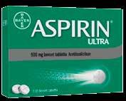 Láz és fájdalomcsillapító Torokfertőtlenítő Aspirin Ultra 500 mg bevont tabletta, 40 db Fejfájás? Aspirin Ultra! Hatékony fájdalomcsillapítás, a leggyorsabb felszívódású Aspirin -nel!