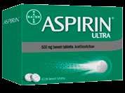 500 mg bevont tabletta, 8 db Fejfájás? Aspirin Ultra! Hatékony fájdalomcsillapítás, a leggyorsabb felszívódású Aspirin -nel! Forgalmazza: Bayer Hungária Kft.